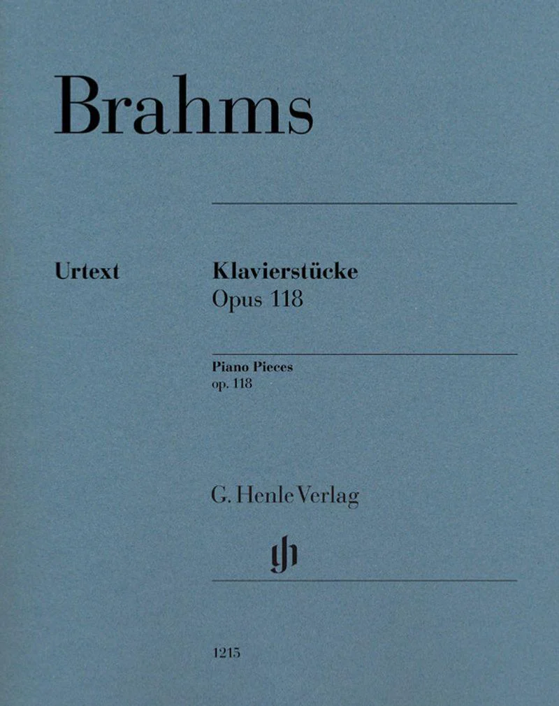 Brahms Johannes - Pieces Opus 118 Nouvelle Edition - Piano