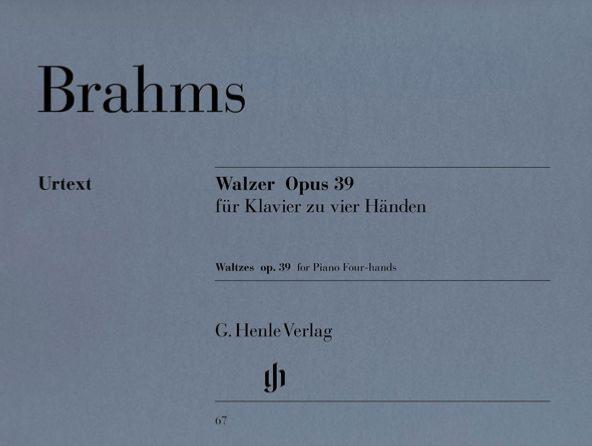 Brahms Johannes - Valses Op.39 - Piano A 4 Mains
