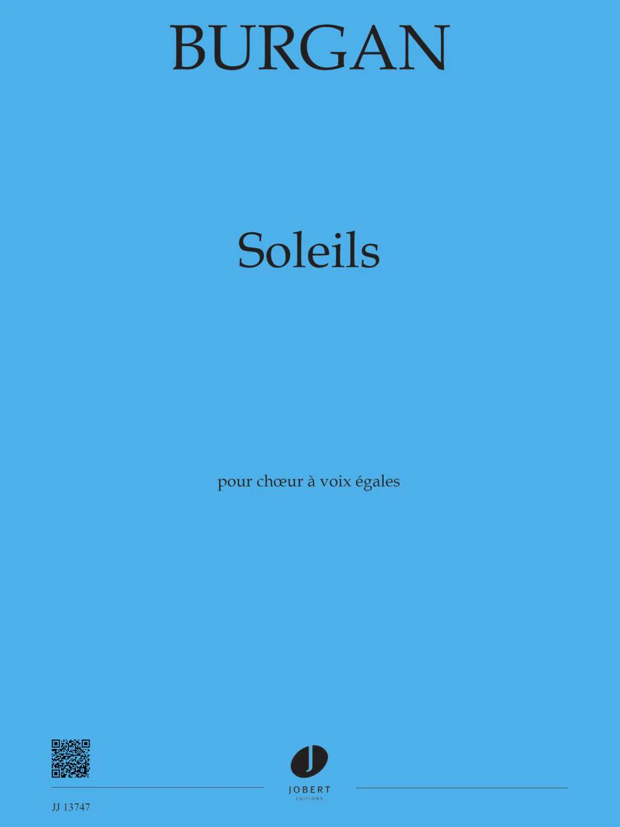 Burgan Patrick - Soleils (set de 10 Exemplaires Minimum) - Choeur A Voix Egales