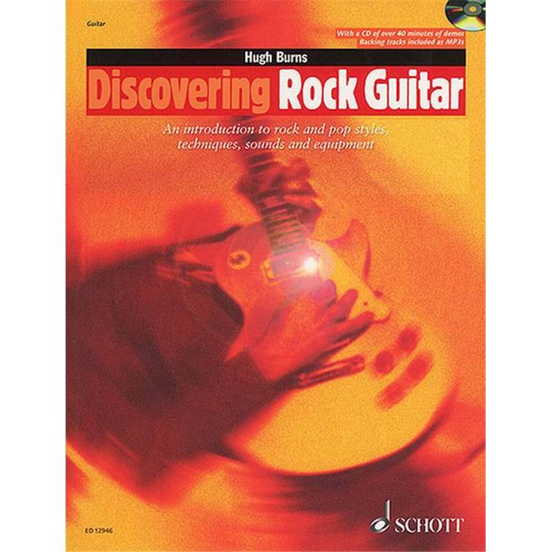 Burns Hugh - Discovering Rock Guitar + Cd