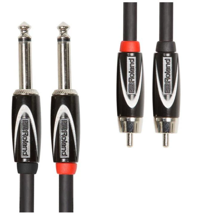 Cable Double Rca & Double Jack Mono 4.5m Roland Rcc-15-2r28