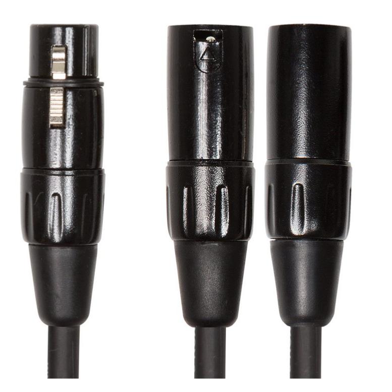 Cable Double Xlr Male & Xlr Femelle 15cm Roland Rcc-yc-xf2xm