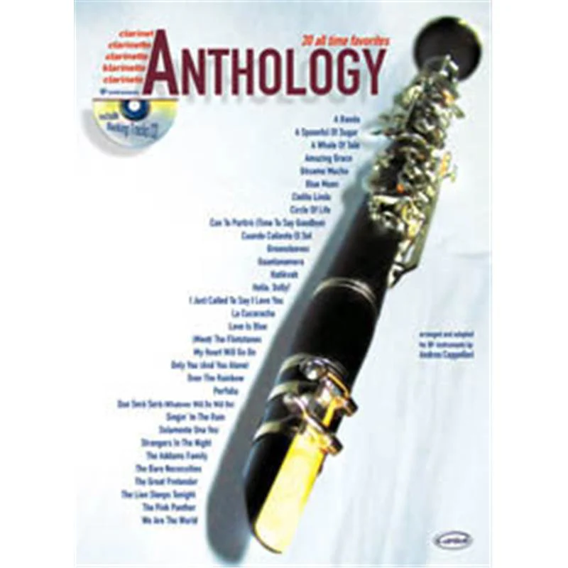 Cappelari Andrea - Anthology Clarinet And Bb Instrument Vol.1 + Cd