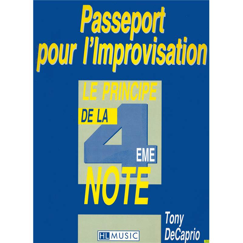 Caprio Tony - Passeport pour L'improvisation - Guitare