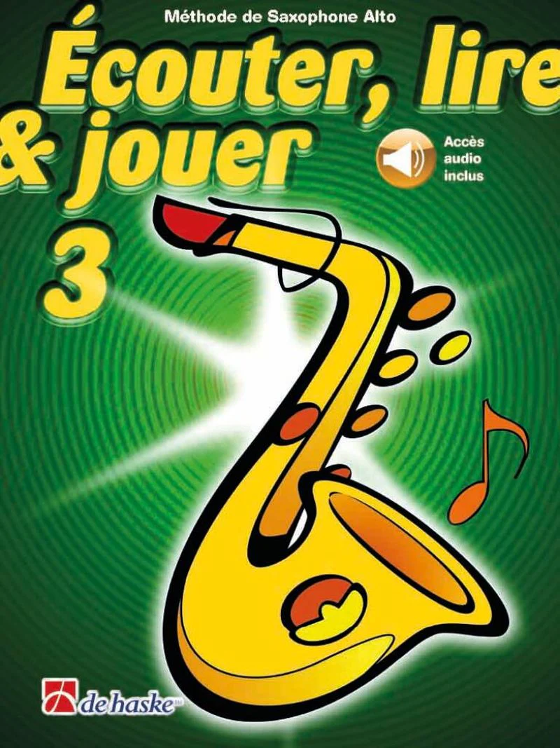 Castelain Jean - Ecouter Lire et Jouer V3+AO pour Saxophone Alto