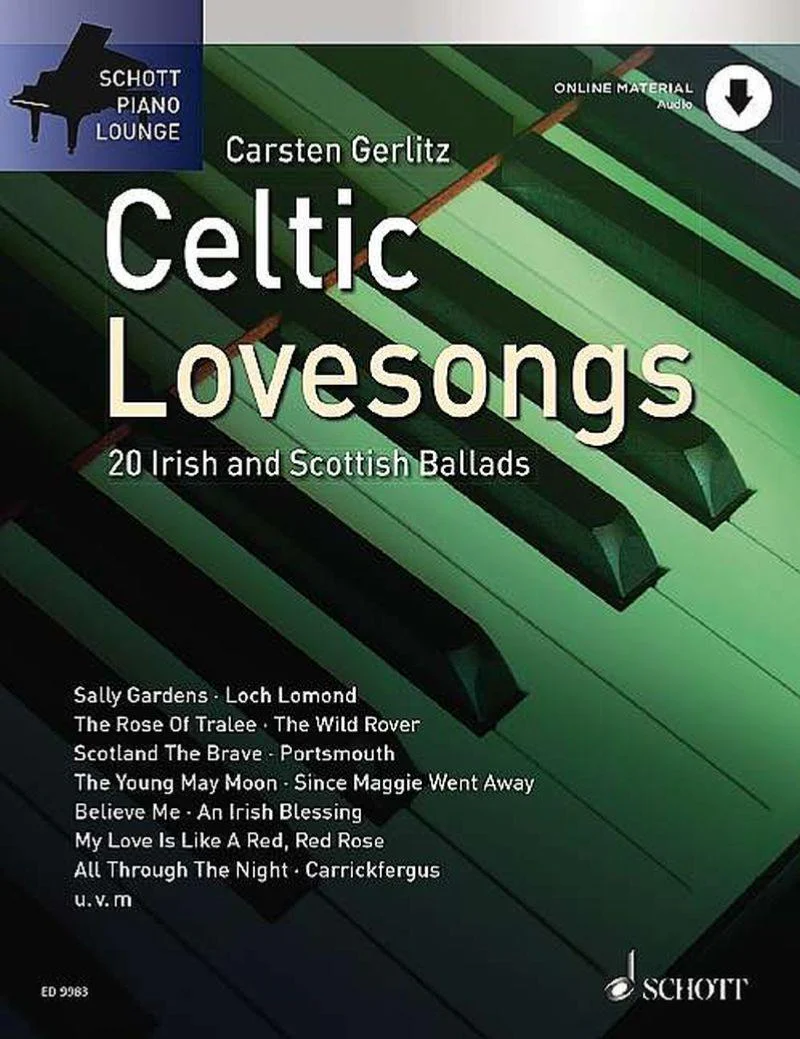Celtic Lovesongs (arrangements de Gerlitz Carsten) +online Audio - Piano