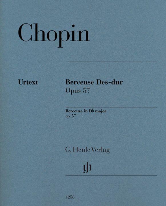 Chopin Frederic - Berceuse Op.57 en Reb Majeur - Piano