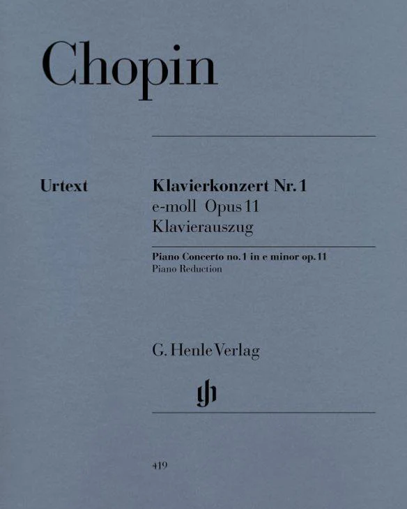 Chopin Frederic - Concerto pour Piano No1 Op.11 en Mi Mineur - 2 Pianos