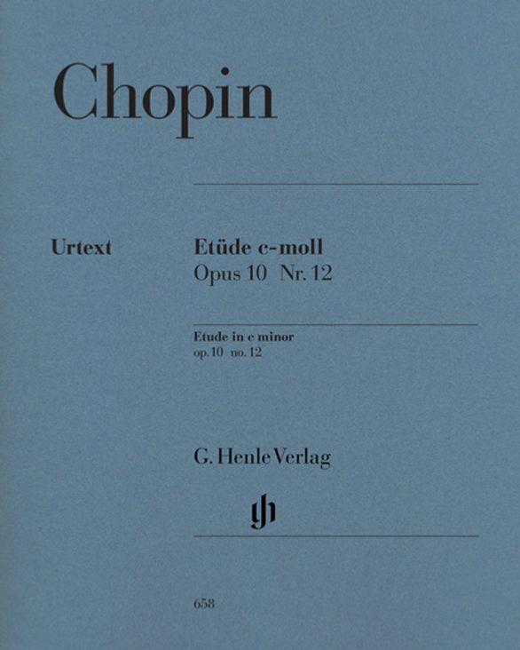 Chopin Frederic - Etude Op.10/12 en Do Mineur (revolution) - Piano