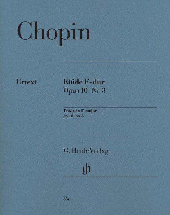 Chopin Frederic - Etude Op.10/3 en Mi Maj. - Piano