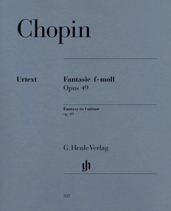 Chopin Frederic - Fantaisie Op.49 en Fa Mineur - Piano