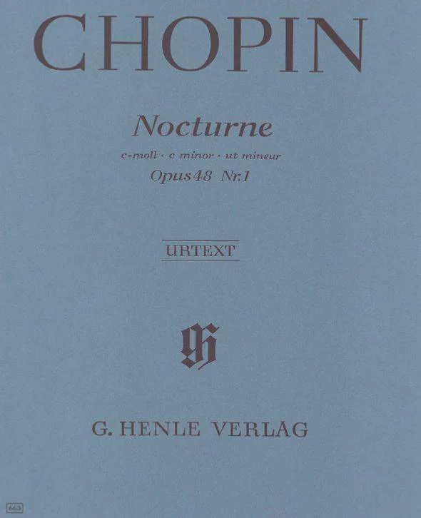 Chopin Frederic - Nocturne Op.48 No1 en Do Mineur - Piano
