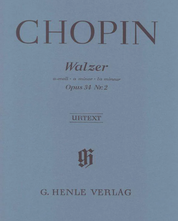 Chopin Frederic - Valse Op.34/2 en la Mineur - Piano