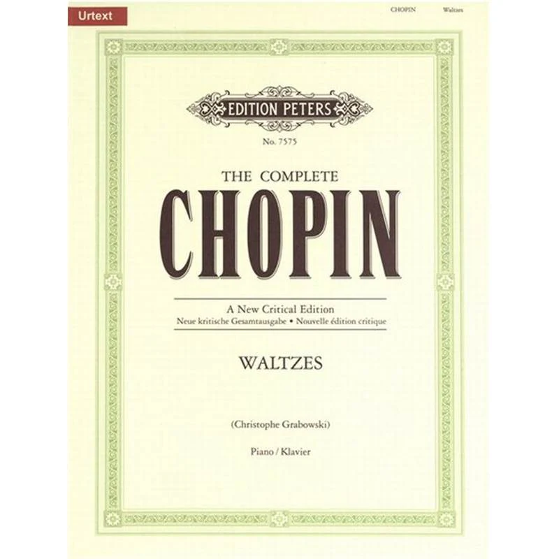 Chopin Frederic - Valses (urtext) Piano