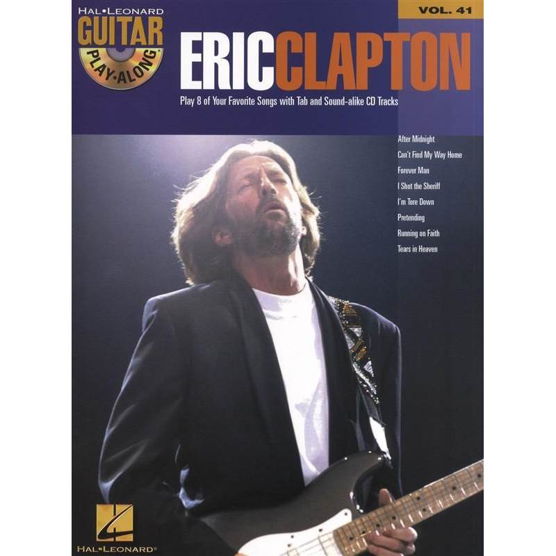 Clapton Eric - Guitar Play Along Vol.041 + Online Audio Access