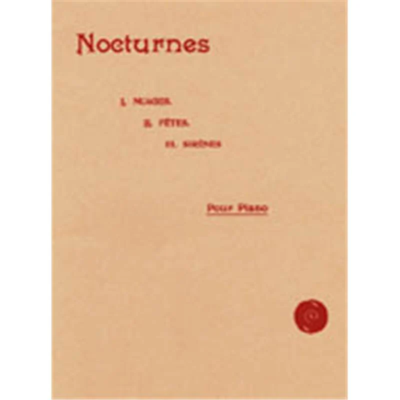 Claude Debussy - 3 Nocturnes : Nuages - Fetes - Piano