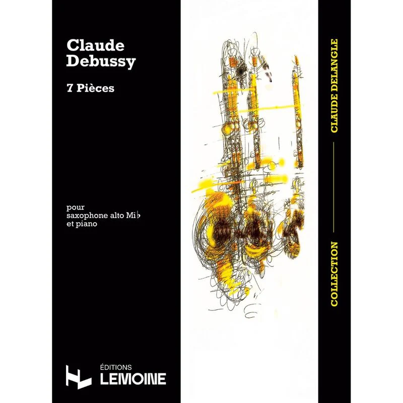 Claude Debussy - 7 Pieces - Saxophone Mib et Piano