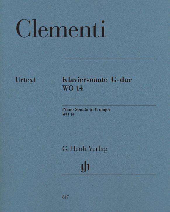 Clementi Muzio - Sonate Wo 14 en Sol Majeur - Piano