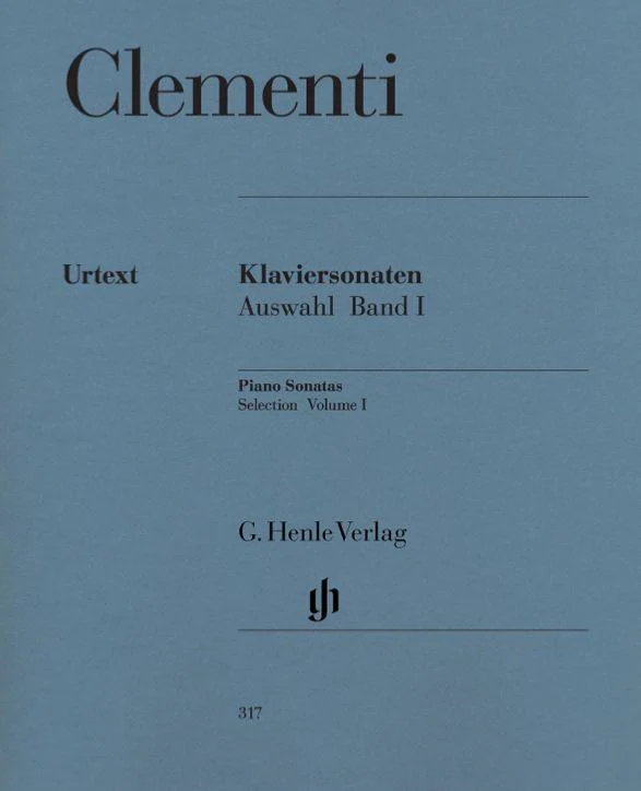Clementi Muzio - Sonates Choisies Vol.1 - Piano