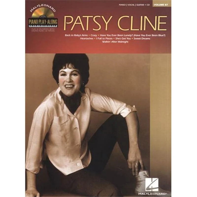 Cline Patsy - Piano Play Along Vol.087 + Cd