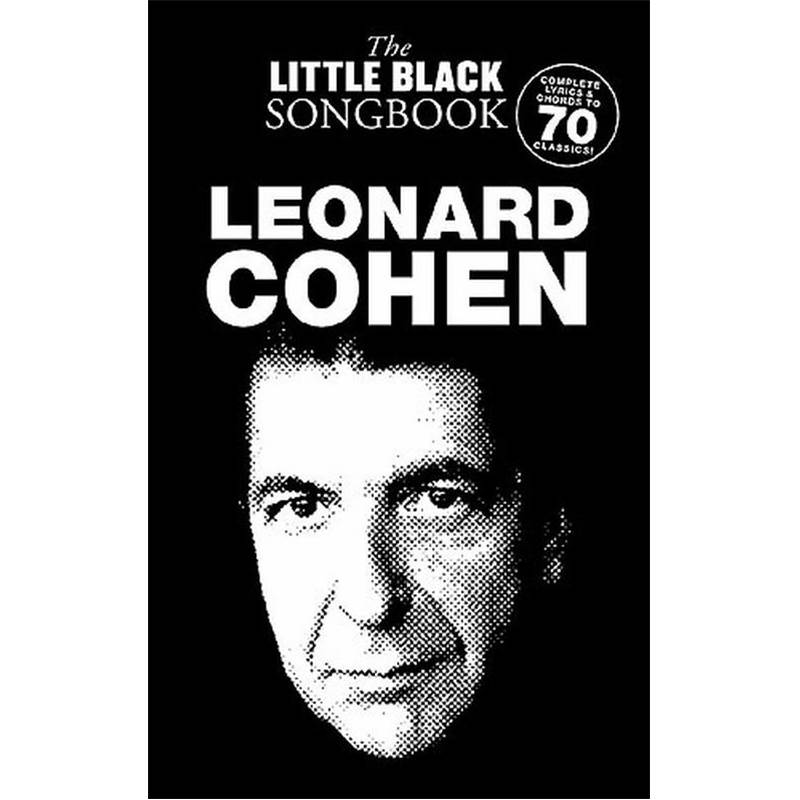 Cohen Leonard - Little Black Songbook 70 Chansons Format Poche