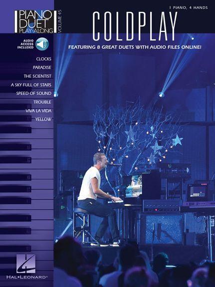 Coldplay - Piano Duet Play Along Vol.46 + Online Audio Access