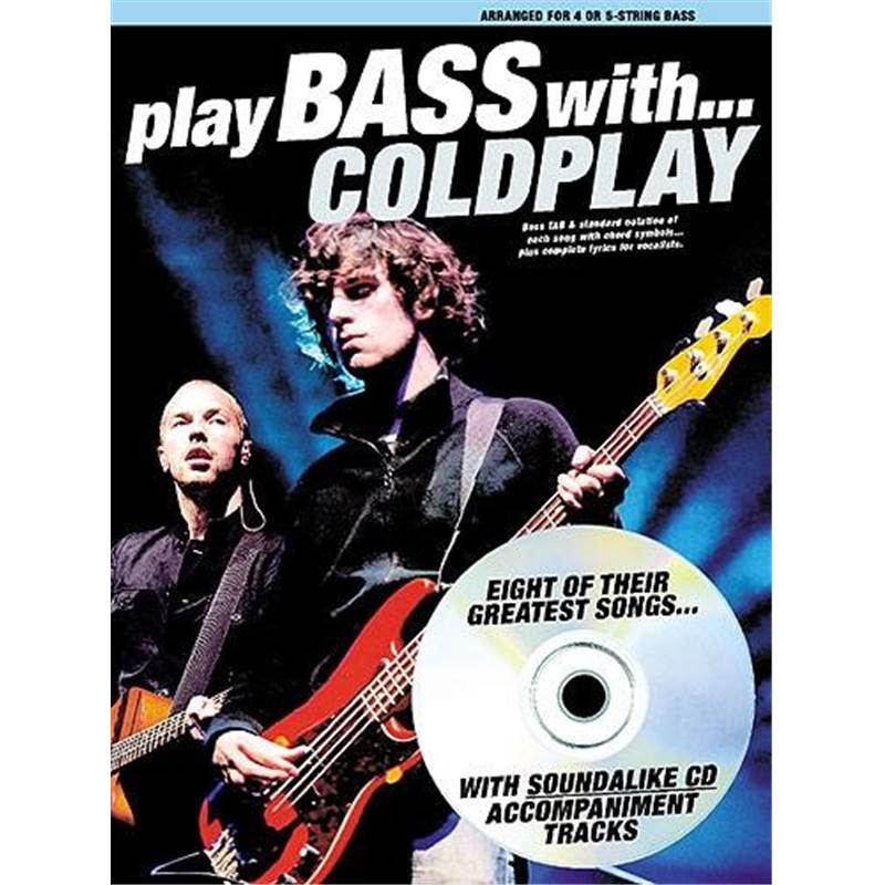 Coldplay - Play Bass With... + Cd