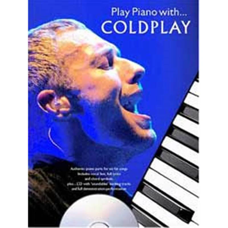 Coldplay - Play Piano With... + Cd