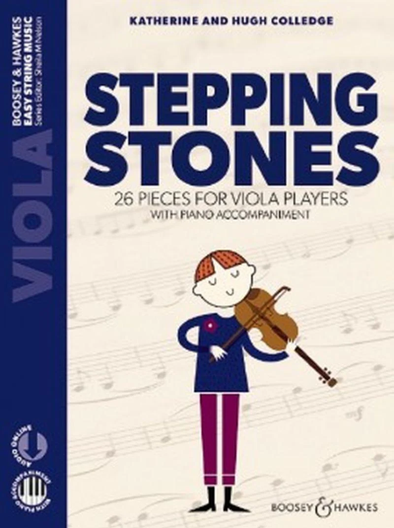 Colledge Katherine et Hugh - Stepping Stones Nouvelle Edition +audio Online - Alto et Piano