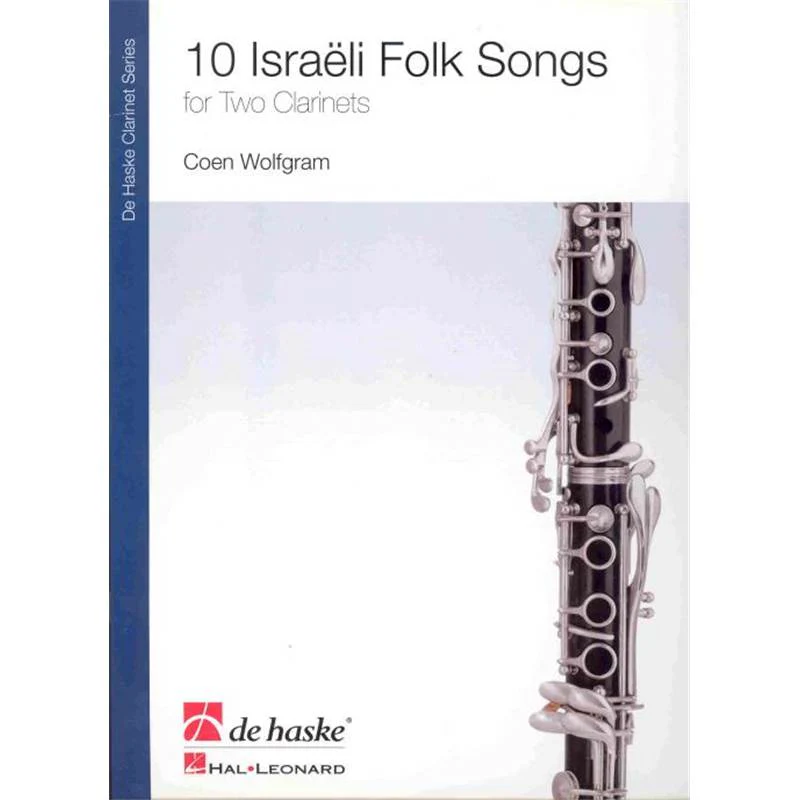 Compilation - 10 Israeli Folk Songs For Two Clarinets By Coen Wolfgram