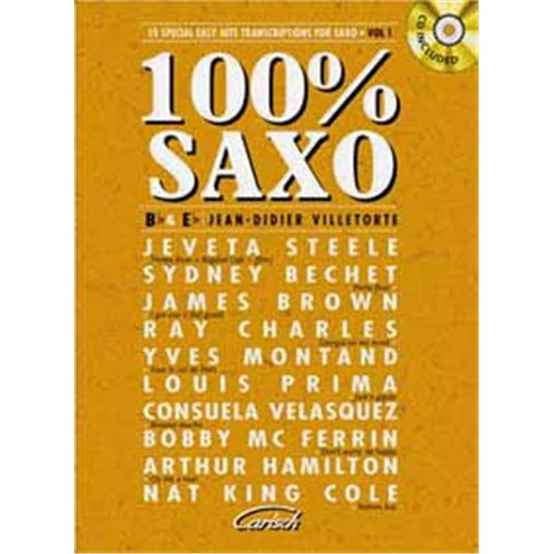 Compilation - 100% Saxo + Cd