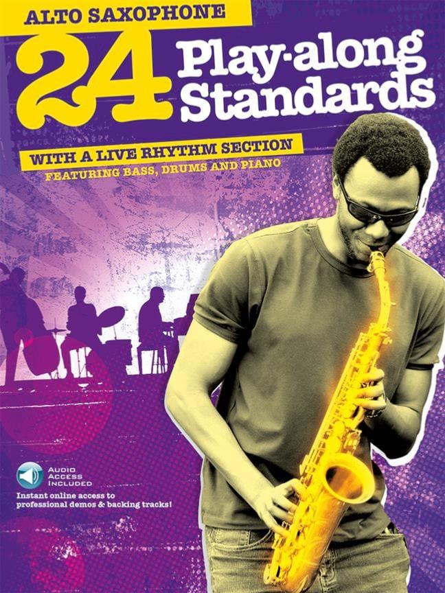 Compilation - 24 Play Along Standards For Saxophone Alto- Audio Access