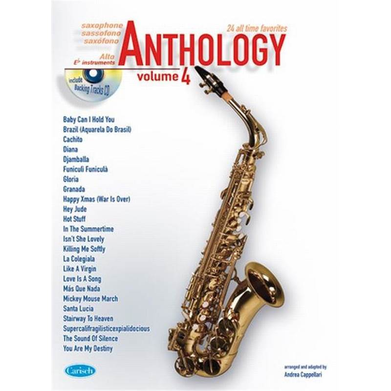 Compilation - Anthology Alto Saxophone And Eb Instruments Vol.4 + Cd