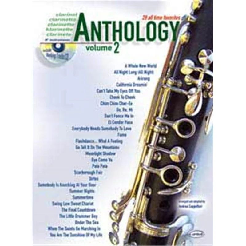 Compilation - Anthology Clarinet And Bb Instruments Vol.2 + Cd