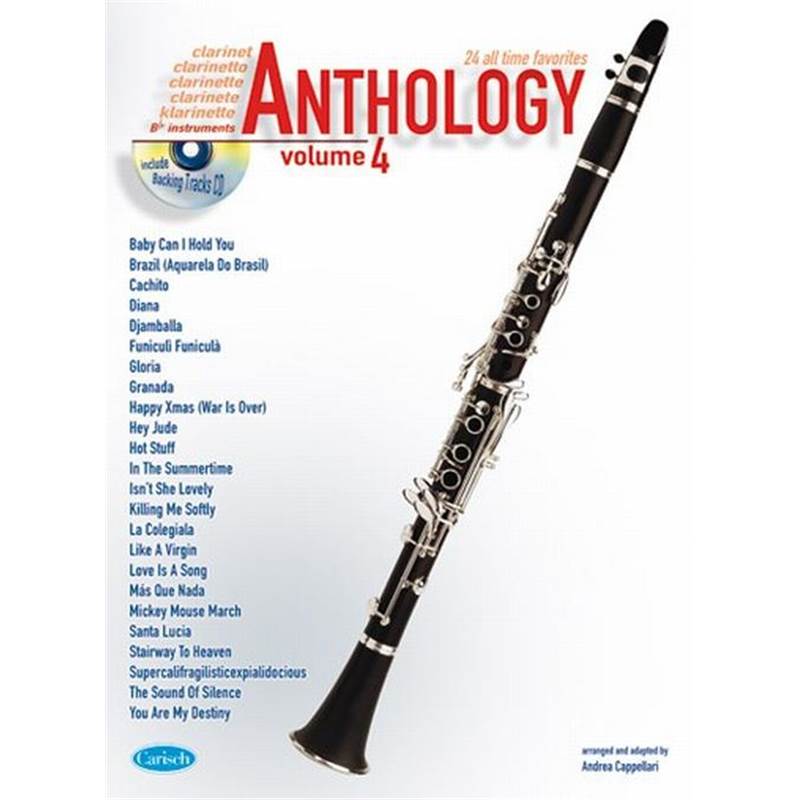 Compilation - Anthology Clarinet And Other Bb Instruments Vol.4 + Cd