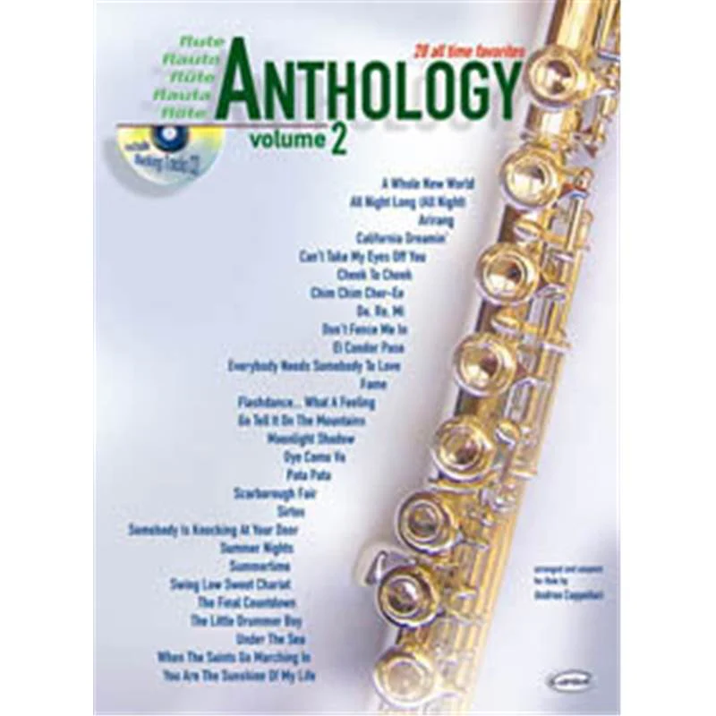 Compilation - Anthology Flute Vol.2 28 All Time Favorites + Cd