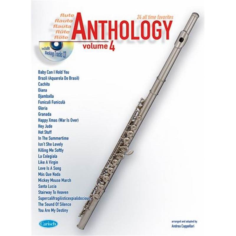 Compilation - Anthology Flute Vol.4 24 All Time Favolites + Cd