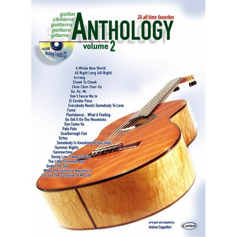 Compilation - Anthology Guitar Vol.2 24 All Time Favorites + Cd