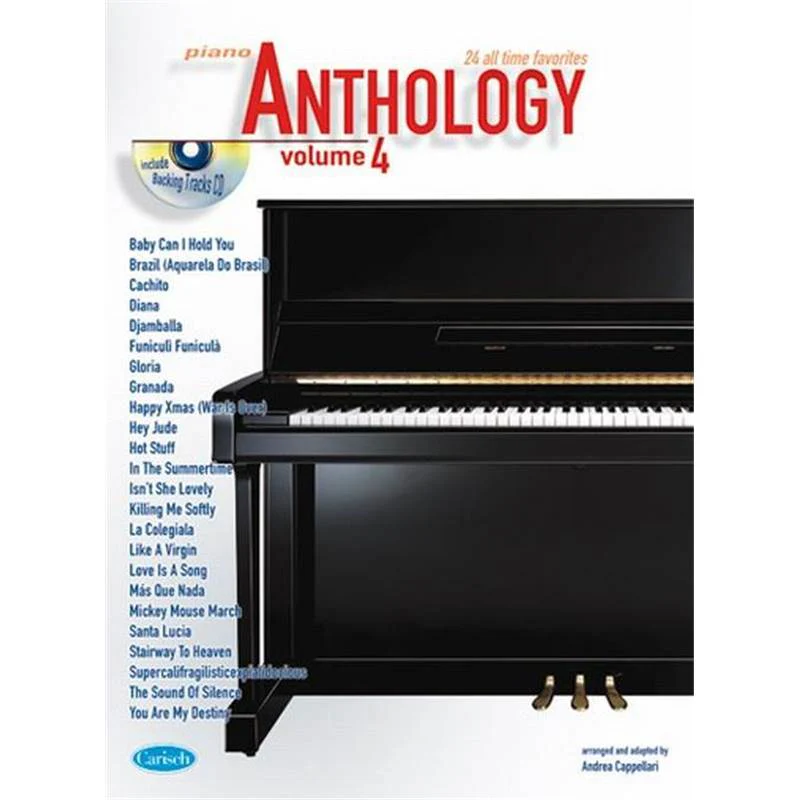 Compilation - Anthology Piano Vol.4 24 All Time Favorites + Cd