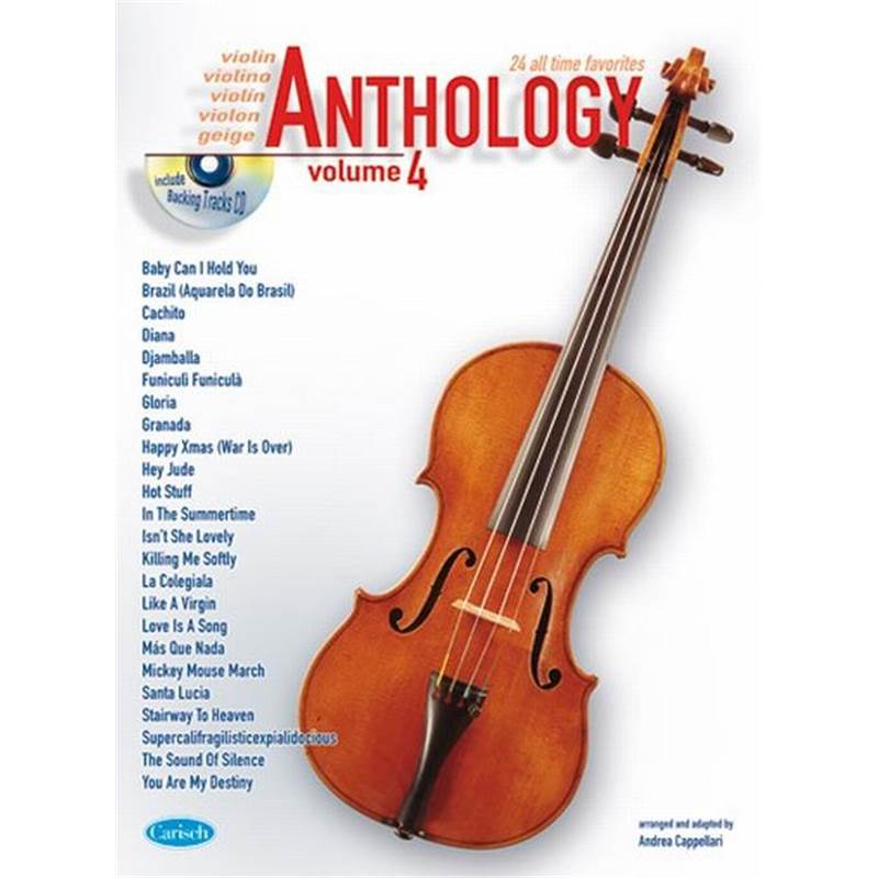 Compilation - Anthology Violon Vol.4 24 All Time Favorites + Cd