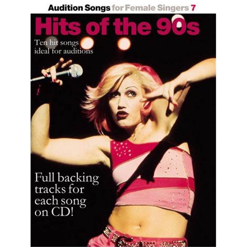 Compilation - Audition Songs For Female Singers : Hits Of The 90s + Cd