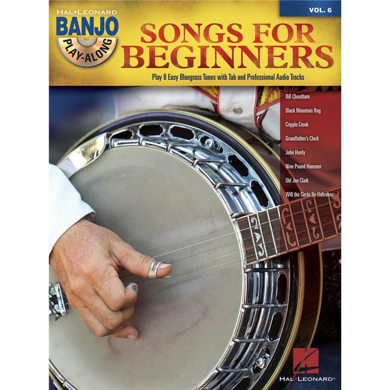 Compilation - Banjo Play-along Vol.06 Songs For Beginners + Cd
