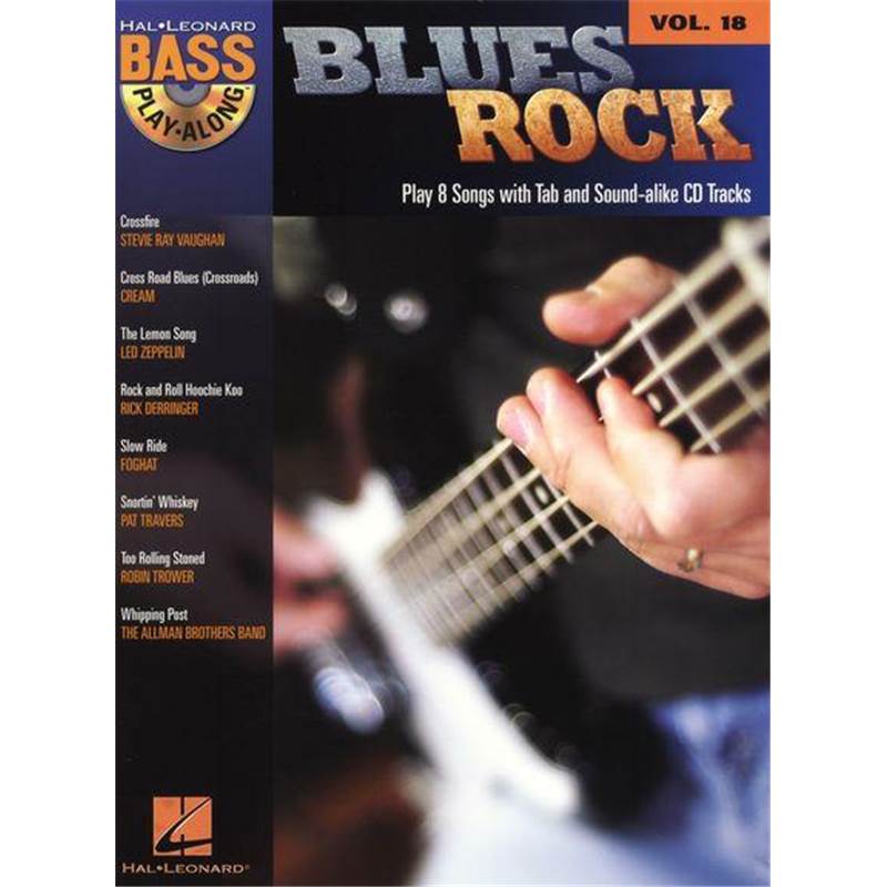 Compilation - Bass Play-along Vol.018 Blues Rock + Cd