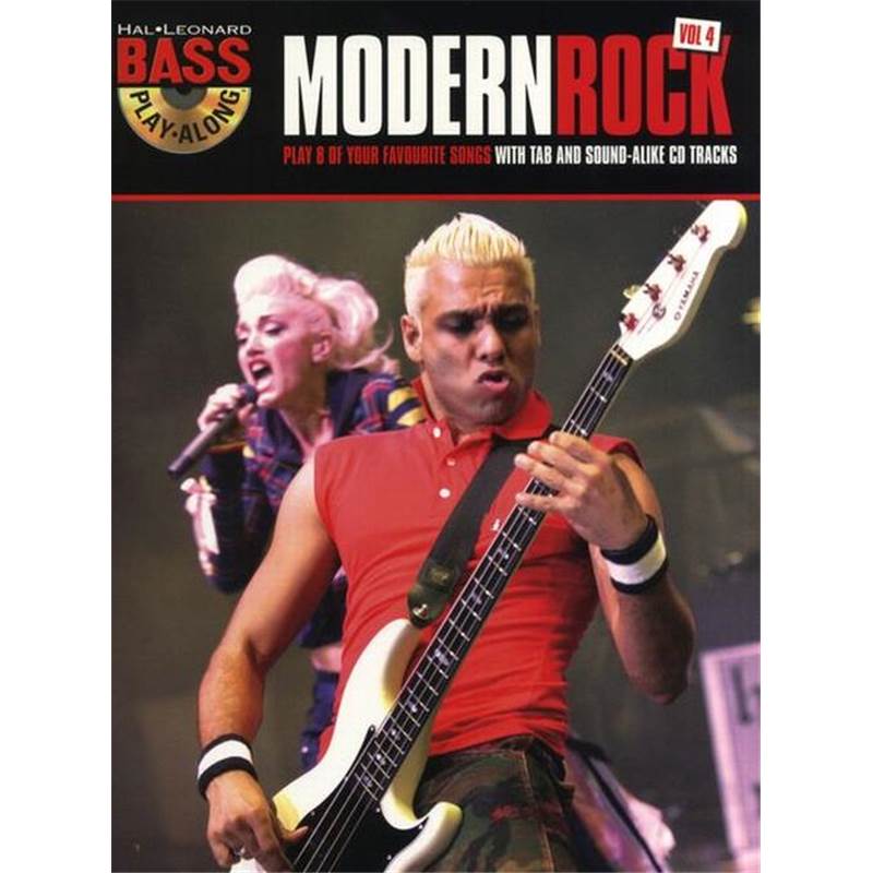 Compilation - Bass Play-along Vol.04 Modern Rock Of The 90s + Cd