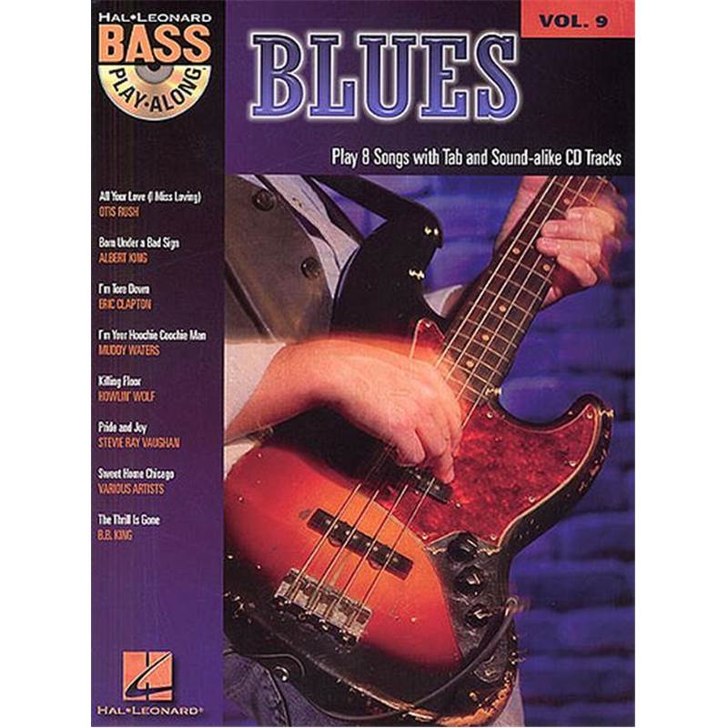 Compilation - Bass Play-along Vol.09 : Blues + Cd
