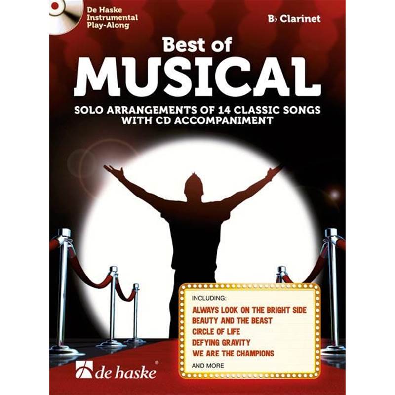 Compilation - Best Of Musical Bb Clarinet Solo Arrangements Of 14 Classic Songs +cd