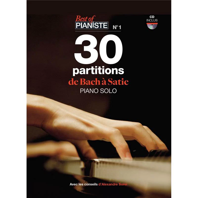 Compilation - Best Of Pianiste No.1 30 Partitions de Bach A Satie Piano Solo