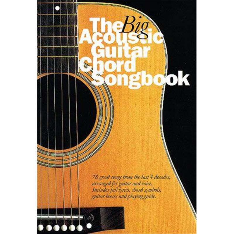 Compilation - Big Guitar Chord Songbook : Acoustic 1