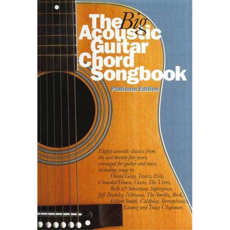 Compilation - Big Guitar Chord Songbook : Acoustic Platinium 1