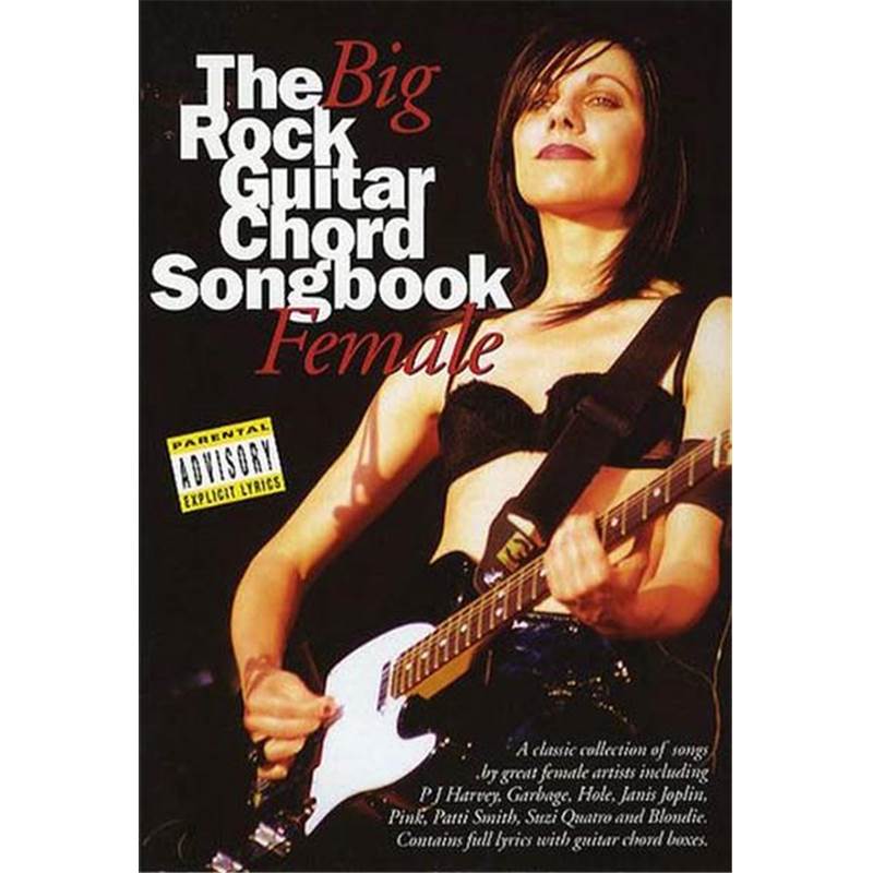Compilation - Big Guitar Chord Songbook : Female Rock